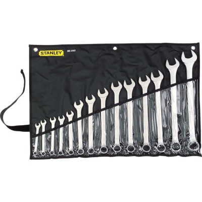 Juego de llaves combinadas 14pzas 6-32MM 1-86-082 STANLEY1