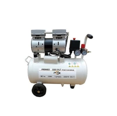 COMPRESOR LIBRE DE ACEITE DE 30L PTK - USO DENTAL1
