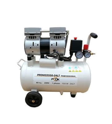 COMPRESOR LIBRE DE ACEITE DE 24L PTK - USO DENTAL1