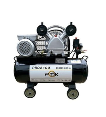 COMPRESOR DE AIRE PROFESIONAL DE FAJAS 100L PTK1