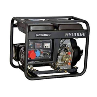 Generador diesel trifasico 5.0KW DHY6000LE3 380v Hyundai1