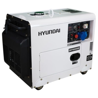 Generador diesel encapsulado 5.0KW DHY6000SE3 380/220V Hyundai1