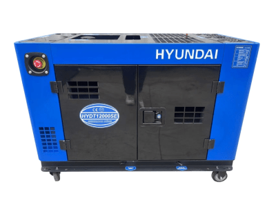 GENERADOR DIESEL ENCAPSULADO TRIFÁSICO HYDT12000SE 10.5KW HYUNDAI4