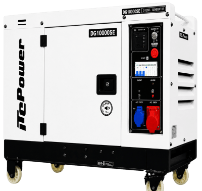GENERADOR DIÉSEL DG10000SE MONOFÁSICO 220v 8.5kw ITC1