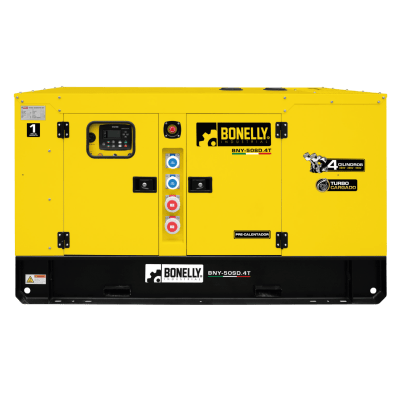 GRUPO ELECTRÓGENO DIESEL BNY-50SD.4T 50KW TRIFÁSICO 220/380/440V 60HZ  BONELLY3