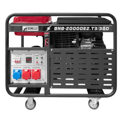 GENERADOR GASOLINERO ABIERTO  BNB-20000E2.T3/380  16.5 KW TRIFÁSICO 380V/60Hz BONELLY1
