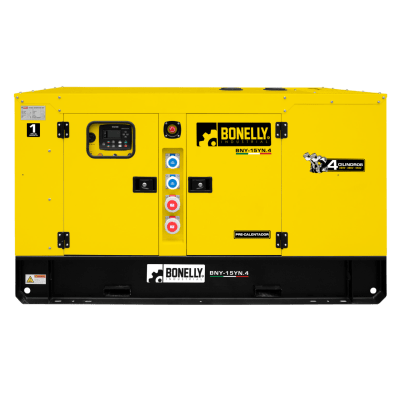 GRUPO ELECTRÓGENO DIESEL 15KW BNY-15YN.4 TRIFÁSICO 220/380/440V 60Hz BONELLY3