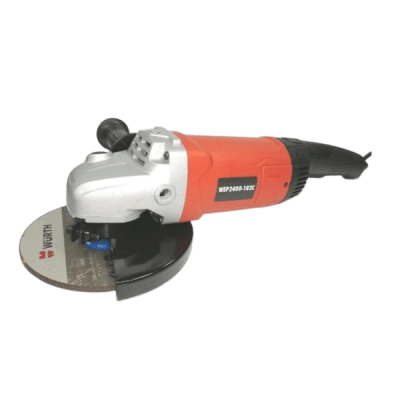 AMOLADORA ELECTRICA 180MM - 2400W  Wurth + 10 DISCO CORTE PREMIUM CUT INOX 180X1,61