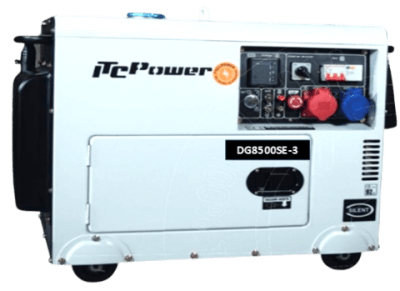 GENERADOR DIESEL TRIFASICO 7.9 KVA DG8500SE-3  380/220V  ITC1