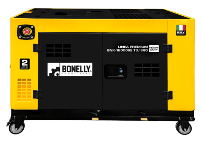 GENERADOR DIESEL SILENCIOSO BNK-16000S2.T3/380 12KW TRIFÁSICO 380V/60Hz  BONELLY3