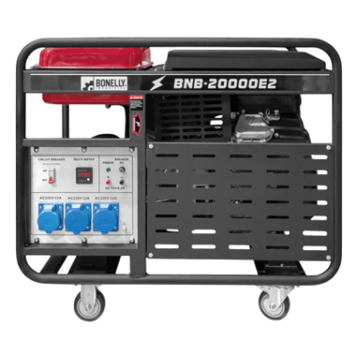 GENERADOR GASOLINERO MONOFÁSICO BNB-20000E2 220V/60HZ 16.5 KW BONELLY1