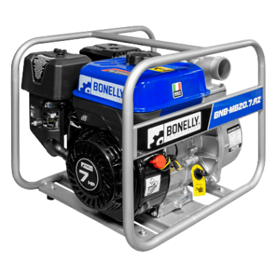 MOTOBOMBA GASOLINERA BNB-MB20.7.AZ 7HP  2 X 2 PULG. ARRANQUE MANUAL/RETRACTIL BONELLY2