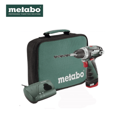 Taladro Atornillador a bateria 10.8V (600079500) PowerMaxx BS METABO6