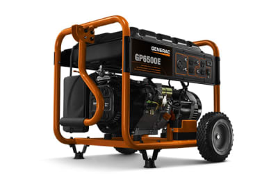 GENERADOR PORTATIL 6.5KW ARRANQUE ELECTRICO / MANUAL A GASOLINA GP6500E GENERAC1