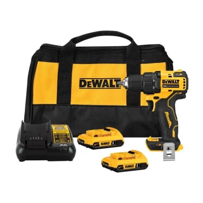 Taladro atornillador 20V Atomic DCD708D2-B2 + Set para atornillar 18 piezas1