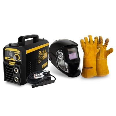 Soldadora inversora Rx-2050 200A Weld Boy + careta fotosensible1