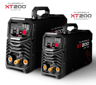 Alienweld XT200 AC/DC TIG HF/SMAW 200A con careta fotosensible2