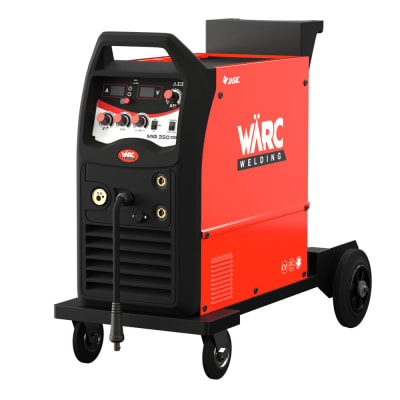 Soldadora inversora MIG350 multiproceso WARC + careta fotosensible1