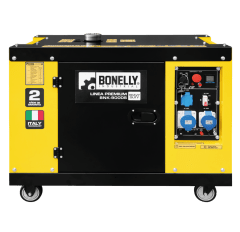 GENERADOR DIESEL SILENCIOSO BNK-9000S MONOFÁSICO 220V 6KW  BONELLY