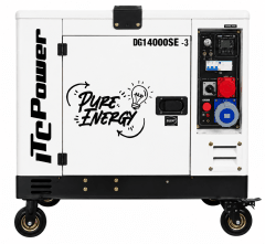 GENERADOR DIESEL DG14000SE-3 380/220V 11.04 KW TRIFASICO ITC