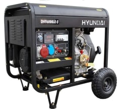 Generador diesel trifasico 5.0KW DHY6000LE3 220v Hyundai