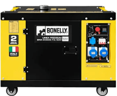 GENERADOR DIESEL SILENCIOSO 6KW BNK- 9000S.T3/220 BONELLY