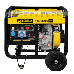 GENERADOR DIESEL ABIERTO BNK-10000A MONOFASICO 7KW 220V / 60HZ BONELLY