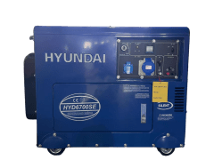 GENERADOR DIESEL T2.HYD6700SE 5.5KW MONOFÁSICO 220V HYUNDAI