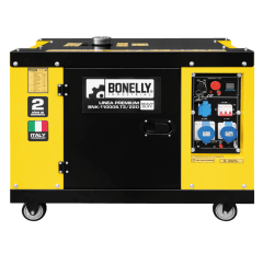 GENERADOR DIESEL SILENCIOSO BNK- 11000S.T3/220  8.3KW TRIFÁSICO 220V BONELLY