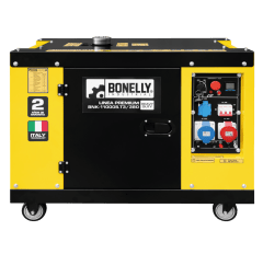 GENERADOR DIESEL BNK-11000S.T3/380 8.3KW TRIFÁSICO 380V/60HZ BONELLY