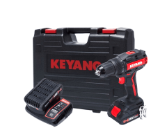 Taladro Percutor a Bateria 18V (2 x 2.0Ah + cargador) DM18BL-W Keyang