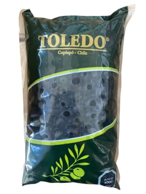 Aceitunas Negras Deshuesadas Toledo Bolsa 1,5 Kg