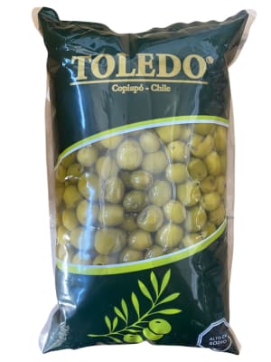 Aceitunas Verdes Deshuesadas Toledo Bolsa 1,5 Kg