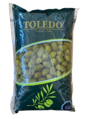 Aceitunas Verdes Enteras Toledo Bolsa 1,5 Kg