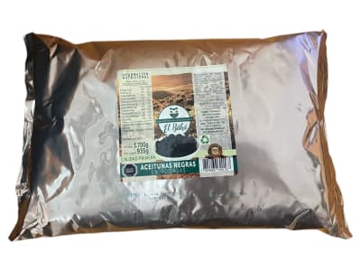Aceitunas Negras en Rodajas El Buho Bolsa 1,7 Kg