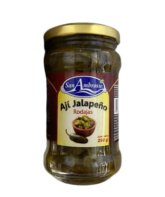 Aji Jalapeño San Ambrosio Frasco 290 Gr1