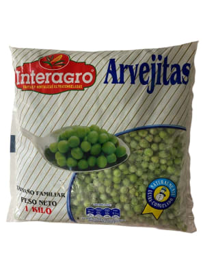 Arvejas Interagro Bolsa 1 kg