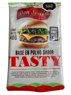 Base Polvo Sabor Tasty Don Simon 40 gr