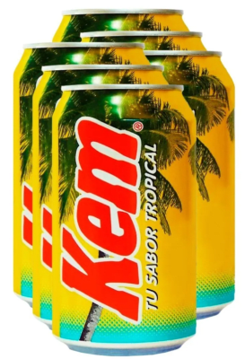 Bebida Lata Kem 350 ml Pack x 6 und
