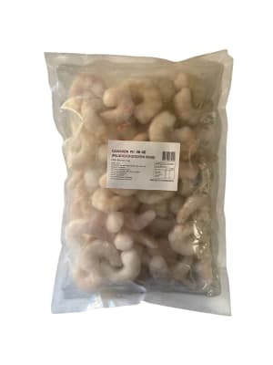 Camarones Crudos Pelados Desvenados SM 36/40 1 kg1