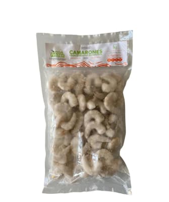 Camarones Crudos Pelados Desvenados 36/40 Global Frozen 1 kg1