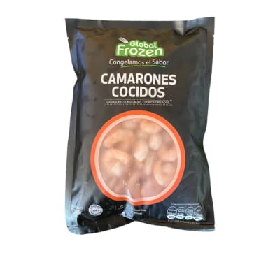 Camarones Cocidos 100/150 Global Frozen 500 gr