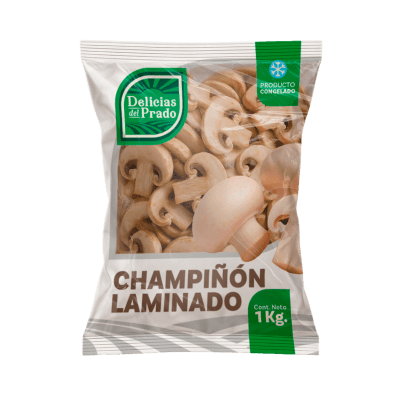 Champiñon laminado Delicias del Prado Bolsa 1 kg