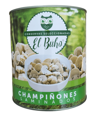 Champiñones Laminados El Buho Tarro 2,840 Kg