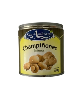 Champiñones Enteros San Ambrosio Tarro 184 Gr1