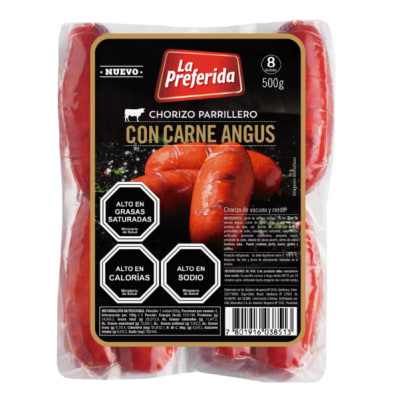 Chorizo Angus LP Empaque 500 Gr