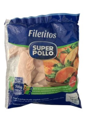 Filetitos de Pollo Super Pollo 700 Gr