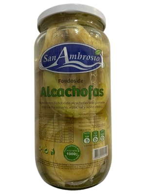 Fondos de Alcachofas San Ambrosio Frasco 1 Kg
