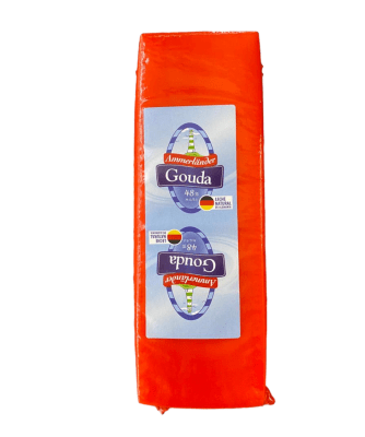 Queso Gauda Aleman Rojo Ammerlander Barra 3,2 Kg Aprox1