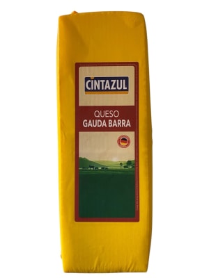 Queso Gauda Aleman Cinta Azul Barra 3,2 Kg Aprox